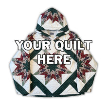 Load image into Gallery viewer, Custom Quilt Hoodie