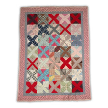 Load image into Gallery viewer, X Block Quilt