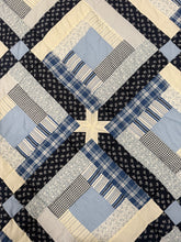 Load image into Gallery viewer, Log Cabin Quilt