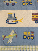Load image into Gallery viewer, Transportation Applique Quilt