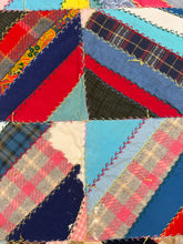 Load image into Gallery viewer, Strip Pieced Squares Quilt