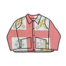 Load image into Gallery viewer, Embroidered Block Quilt