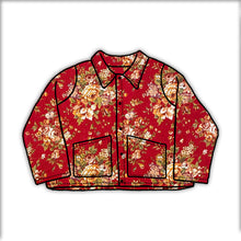 Load image into Gallery viewer, Floral Wholecloth Quilt