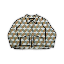 Load image into Gallery viewer, Tumbling Block Quilt