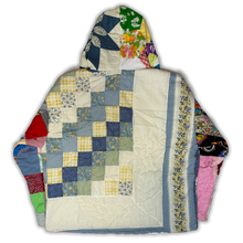 Load image into Gallery viewer, MADE TO ORDER "WHAT THE?" Quilt Hoodie