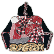Load image into Gallery viewer, Blanket/Denim Hoodie L-XL