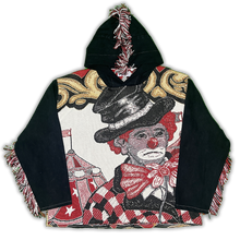 Load image into Gallery viewer, Blanket/Denim Hoodie L-XL