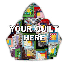 Load image into Gallery viewer, Custom Quilt Hoodie
