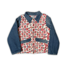 Load image into Gallery viewer, Denim Quilt Jacket L
