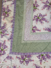 Load image into Gallery viewer, Framed Lilac Quilt
