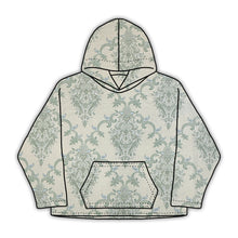 Load image into Gallery viewer, Green Damask Wholecloth Quilt
