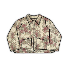 Load image into Gallery viewer, Floral Wholecloth Quilt
