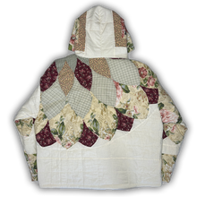 Load image into Gallery viewer, ZIp-Up Quilt Hoodie L
