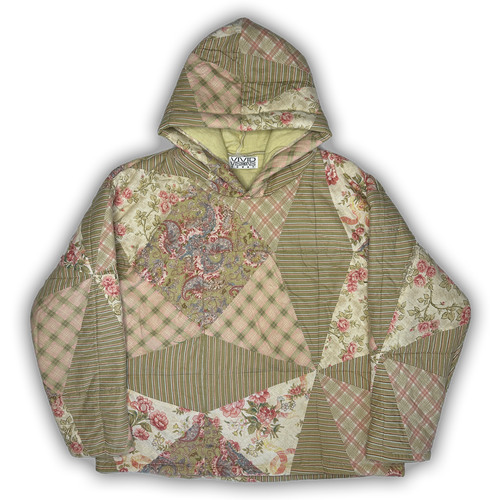 Teddy Fresh Quilt Blanket Zip Hoodie