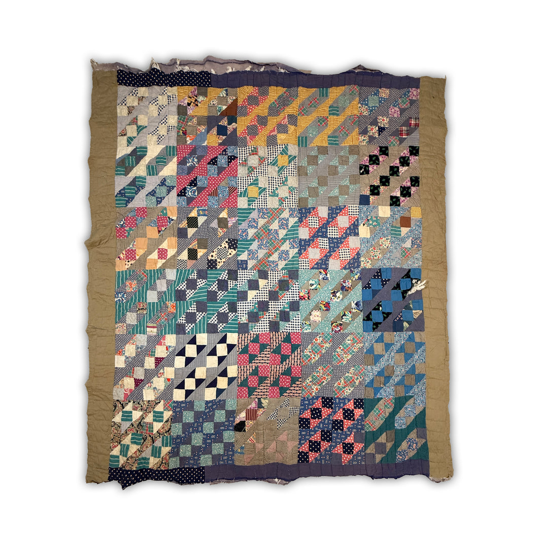 Jacob's Ladder (variation) Quilt