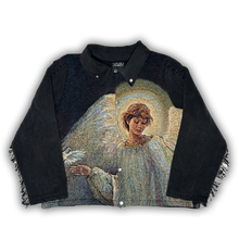 Load image into Gallery viewer, Tapestry &amp; Denim Jacket L
