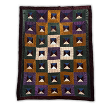 Load image into Gallery viewer, Velvet Hourglass Quilt
