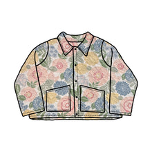 Load image into Gallery viewer, Floral Wholecloth Quilt
