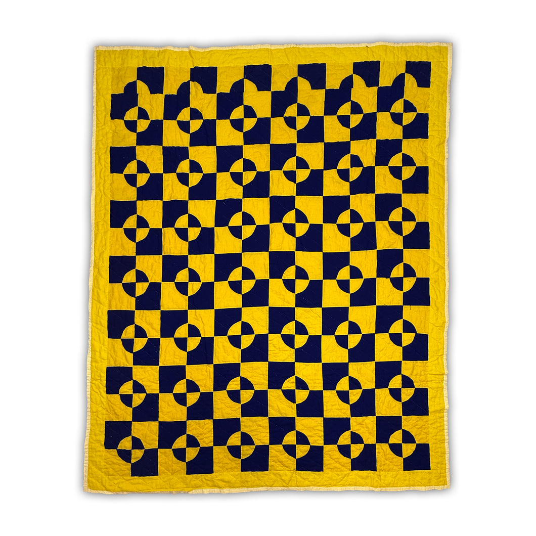 Drunkards Path Quilt