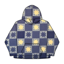 Load image into Gallery viewer, 8 Point Star Checkerboard Quilt
