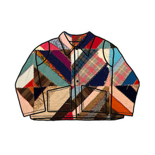 Load image into Gallery viewer, Strip Pieced Squares Quilt
