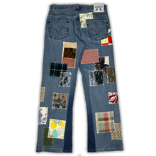 Load image into Gallery viewer, Patchwork Pants 36x32
