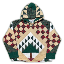 Load image into Gallery viewer, Christmas Quilt Hoodie
