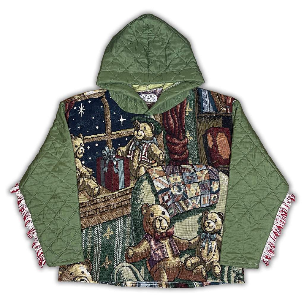 Christmas Tapestry & Quilt Hoodie